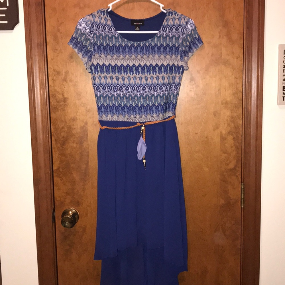 blue dress, children’s